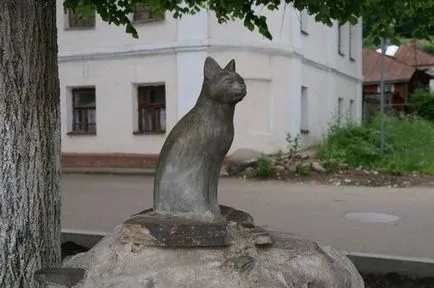 Híres műemlékek macskák