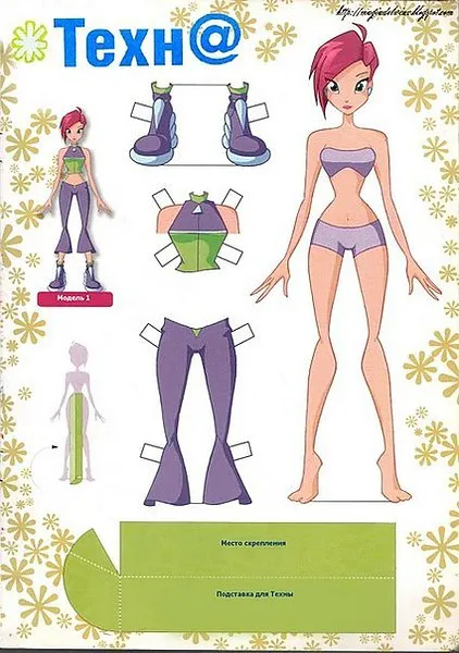 Hogyan lehet a papír Winx