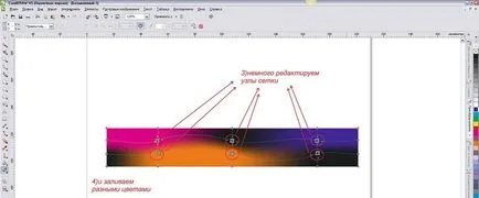 Hogyan változtassuk meg a háttérben CorelDRAW