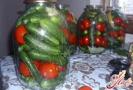 Hogyan savanyú uborka és paradicsom jobb