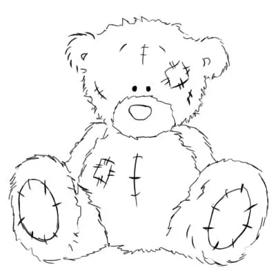 Hogyan kell felhívni a mackó egy ceruzával szakaszokban lessdraw (Teddy) Hogyan kell felhívni a mackó egy ceruzával szakaszosan lessdraw