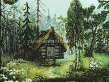 Hogyan kell felhívni a kunyhójába Baba Jaga ceruza szakaszában fotókkal gyermekek 5-6-7 év (kunyhó csirkecomb) Hogyan kell felhívni a kunyhójába Baba Jaga ceruza szakaszában fotókkal gyermekek 5-6-7 éves