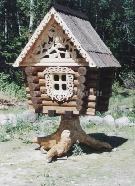 Hogyan kell felhívni a kunyhójába Baba Jaga ceruza szakaszában fotókkal gyermekek 5-6-7 év (kunyhó csirkecomb) Hogyan kell felhívni a kunyhójába Baba Jaga ceruza szakaszában fotókkal gyermekek 5-6-7 éves