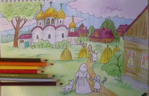 Hogyan kell felhívni a templom, fokozatosan felhívni a ceruza, babám