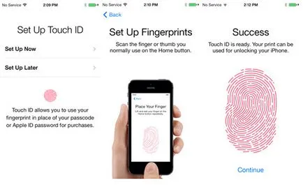 Hogyan kell helyesen konfigurálni iPhone 5S első bekapcsolásakor (állítsa be a Touch Sensor) Hogyan kell helyesen konfigurálni iPhone 5S, amikor először kezdi