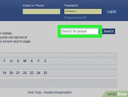 Hogyan kell megnyitni a profilt a Facebook regisztráció nélkül