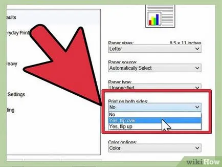 Hogyan nyomtassunk mindkét oldalán egy szó