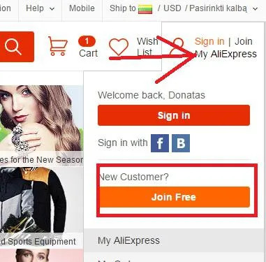 Hogyan vásároljon aliekspress lépésről lépésre részletes leírása (vásárlás) Hogyan vásároljon aliekspress lépésről lépésre, részletes leírás