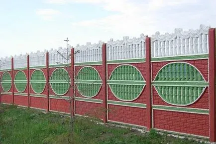 Hogyan kell festeni a betonkerítés a kezüket (festék) Hogyan kell festeni a betonkerítés kezével