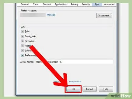Hogyan kell használni a Firefox Sync