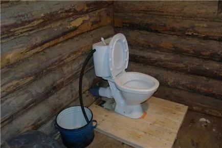 Hogyan építsünk egy WC az ország saját kezűleg - minden változatban