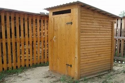 Hogyan építsünk egy WC az ország saját kezűleg - minden változatban