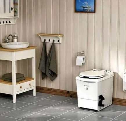 Hogyan építsünk egy WC az ország saját kezűleg - minden változatban
