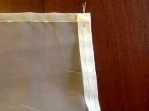 Hogyan szegély függönyök, mind a függöny