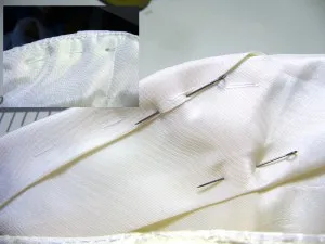 Hogyan kell szedni a ruhát egy teljes szoknya és bélelt