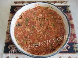 Főzni dolma otthon lépésről lépésre recept fotók