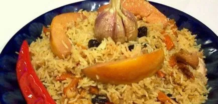 Hogyan kell főzni egy finom pilaf csirke