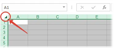Hogyan, hogy csak megváltoztatni a kijelölt cella, excel minden