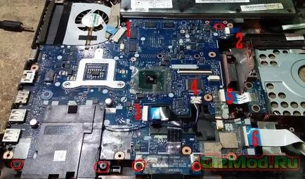 Hogyan szét és tisztítsa meg a port a laptop lenovo g580 - lenovo g580 laptop tisztító