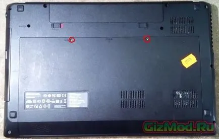 Hogyan szét és tisztítsa meg a port a laptop lenovo g580 - lenovo g580 laptop tisztító