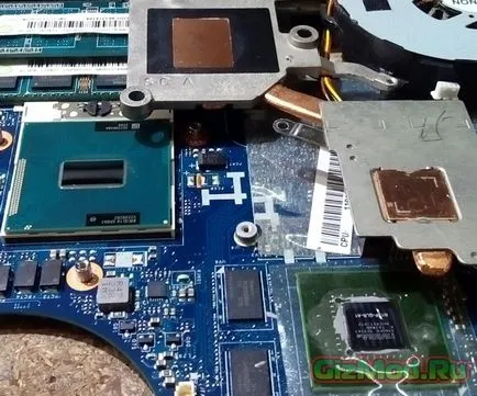 Hogyan szét és tisztítsa meg a port a laptop lenovo g580 - lenovo g580 laptop tisztító
