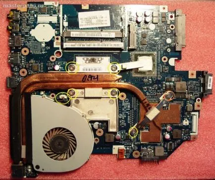 Hogyan szét és tisztítsa meg a laptop Acer Aspire 5750g saját kezét, forrasztás mester