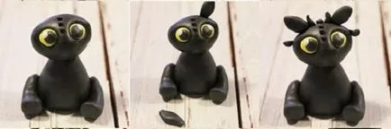 Hogyan készítsünk egy sárkány gyurma kalauz fotókkal és videó (mint a vak fázis) Hogyan készítsünk egy sárkány gyurma kalauz fotókkal és videó