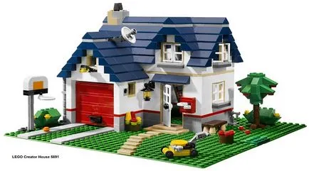Hogyan készítsünk egy házat a Lego