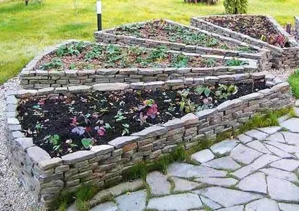 Hogyan készítsünk egy határ a kerti utak saját kezűleg (sávok) Hogyan készítsünk egy határ a kerti utak saját kezűleg