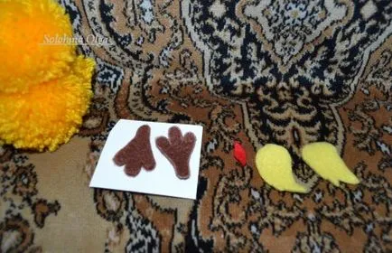 Hogyan készítsünk egy játék a pompon csirke kezük - női site - poradka (játék) Hogyan készítsünk egy játék a pompon csirke kezük - női site - poradka