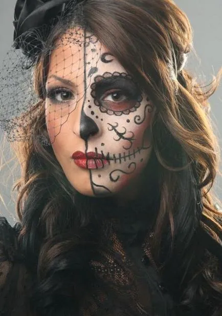 Hogyan tegyük egy könnyű smink Halloween kezüket