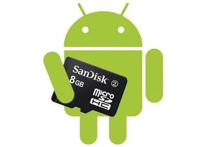 Hogyan, hogy a memory stick a fő android
