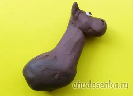 Hogyan készítsünk egy ló agyagból fokozatosan mester osztály képek és videó