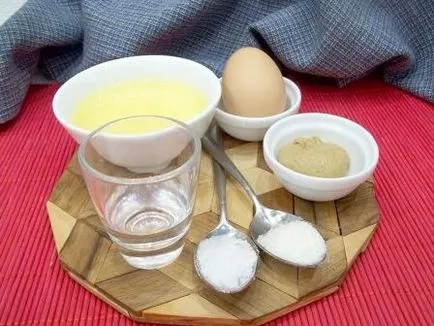 Hogyan készítsünk majonéz otthon - lépésről lépésre recept fotók