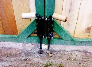 Hogyan készítsünk egy székrekedés kapukhoz kezük