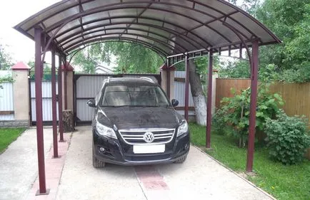 Hogyan készítsünk egy parkoló autók az országban