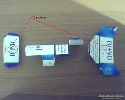 Hogyan készítsünk egy síkban ki egy csomag cigarettát a kezüket