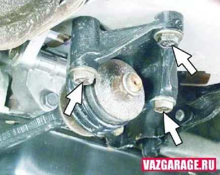 Eltávolítása ellenőrzőpont vázák 21099 (starter) Eltávolítása ellenőrzőpont vázák 21099