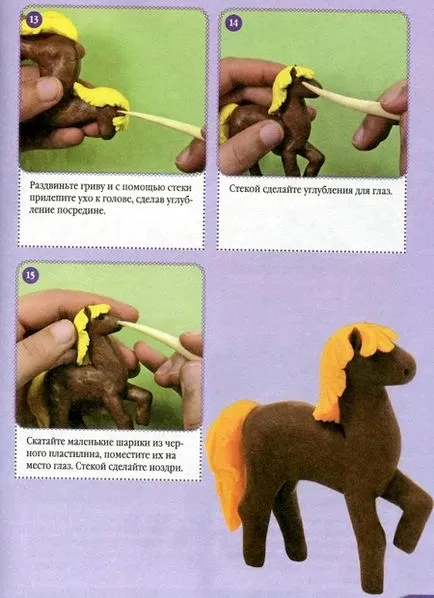 Mint egy vak ló agyagból