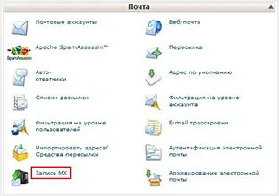 Hogyan lehet létrehozni egy e-mailt egy domain nevet az oldalon