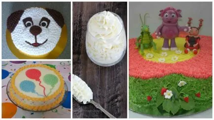 Hogyan lehet díszíteni egy tortát egy gyermek születésnapját otthon