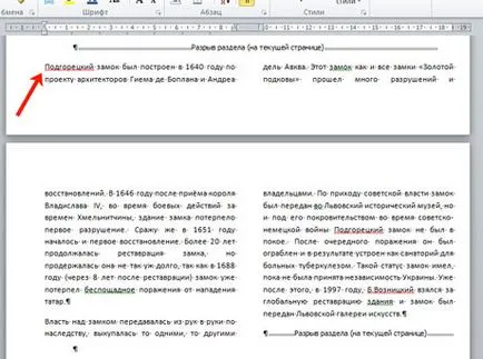 Hogyan lehet törölni szakaszok egy Word