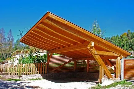 Hogyan gondoskodik egy parkolóhely a ház