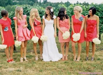 Hogyan válasszuk ki a koszorúslány ruhát prowedding (prowedding) Hogyan válasszuk ki a koszorúslány ruhát prowedding