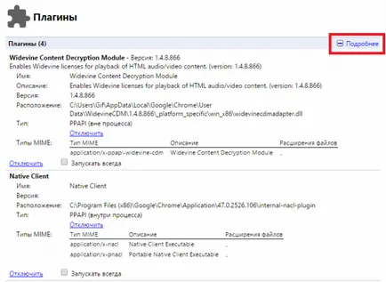 Hogyan lehet engedélyezni a plug-inek Google Chrome