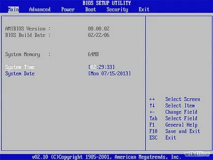 Hogyan adja meg a BIOS-t és a notebook PC windose 7. és 8.