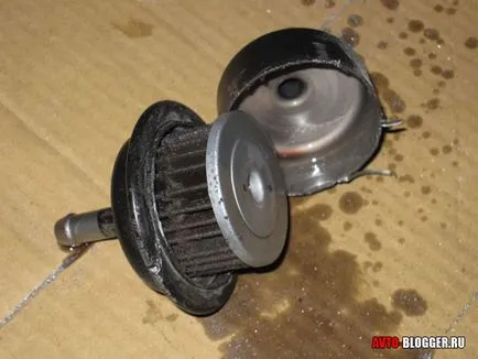 Hogyan helyére olaj-karton gép (automata sebességváltó), vagy egy CVT (CVT)