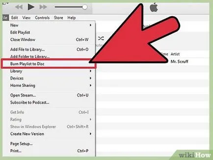 Hogyan éget egy CD-zene