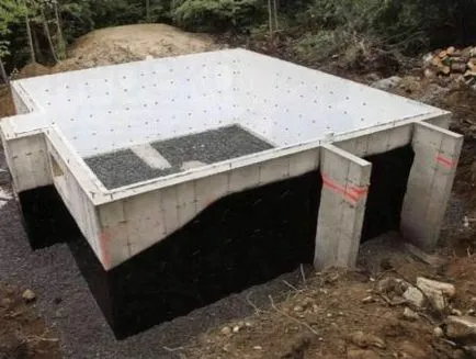 Hogyan öntsünk betonon kezével