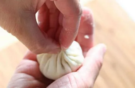 Hogyan csomagoljuk gombóc tésztát közvetlenül a köpeny recept (teszt) Hogyan csomagoljuk gombóc tésztát közvetlenül a palást recept